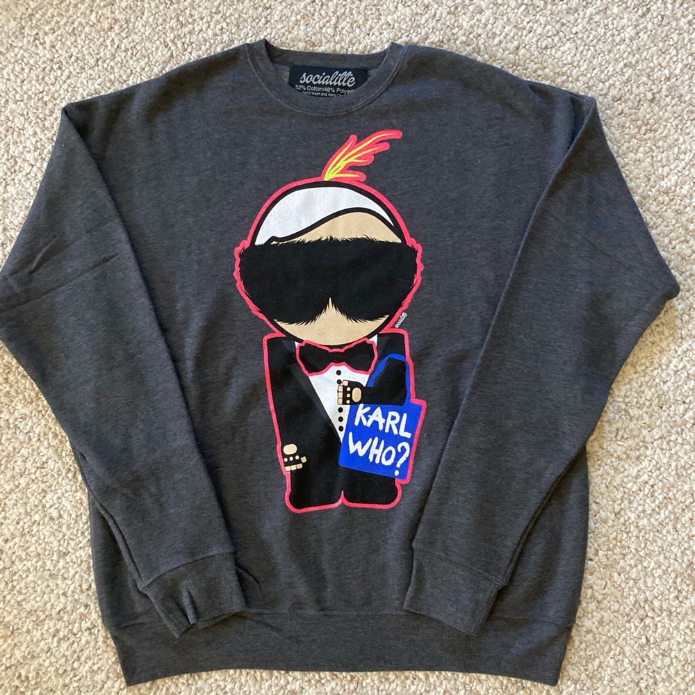 Shop Socialitte Karl Who? Sweatshirt